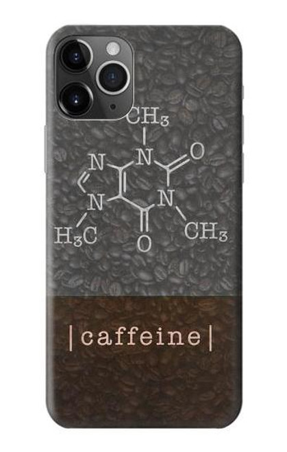 W3475 Caffeine Molecular Hard Case and Leather Flip Case For iPhone 11 Pro