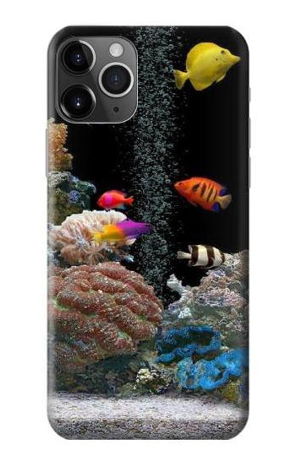 W0226 Aquarium Hard Case and Leather Flip Case For iPhone 11 Pro Max