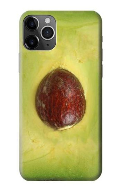 W2552 Avocado Fruit Hard Case and Leather Flip Case For iPhone 11 Pro Max