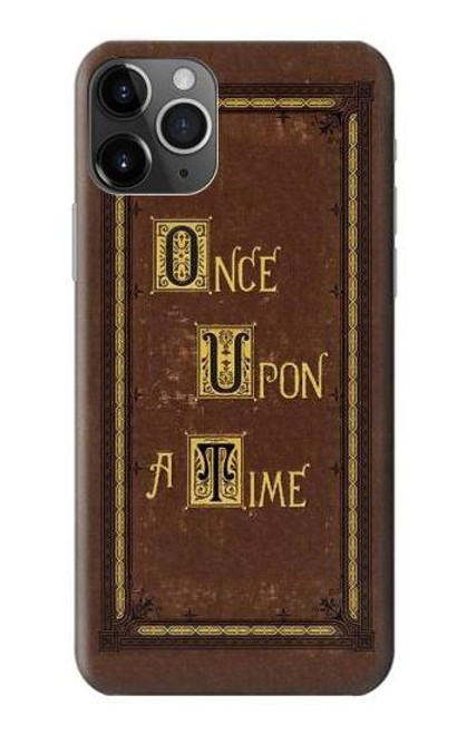 W2824 Once Upon a Time Book Cover Hard Case and Leather Flip Case For iPhone 11 Pro Max