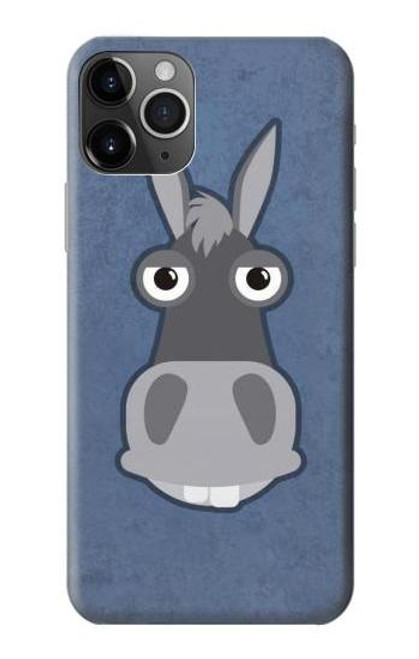 W3271 Donkey Cartoon Hard Case and Leather Flip Case For iPhone 11 Pro Max