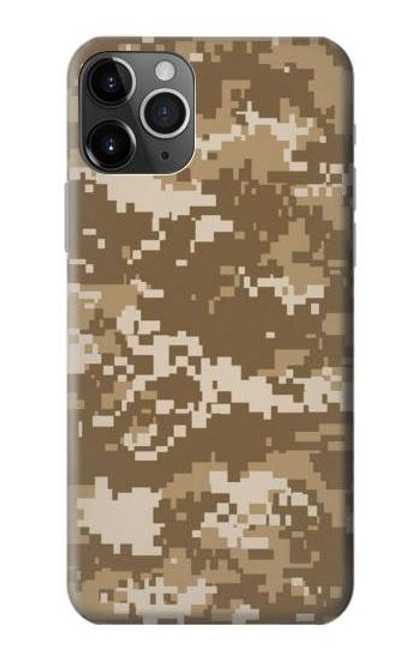 W3294 Army Desert Tan Coyote Camo Camouflage Hard Case and Leather Flip Case For iPhone 11 Pro Max