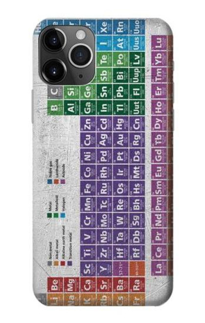 W3383 Periodic Table Hard Case and Leather Flip Case For iPhone 11 Pro Max