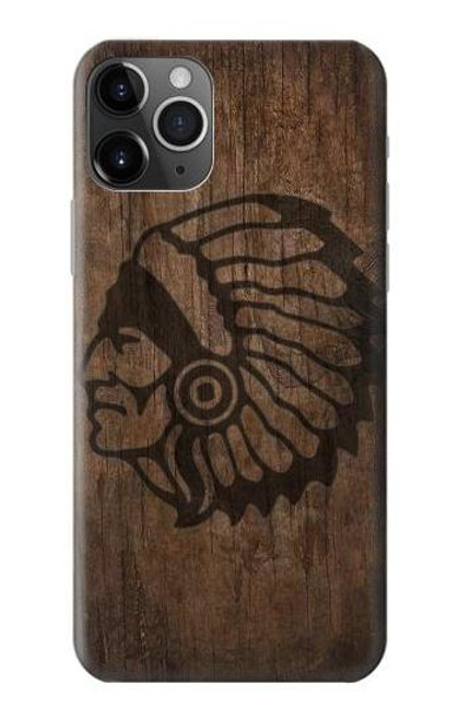 W3443 Indian Head Hard Case and Leather Flip Case For iPhone 11 Pro Max