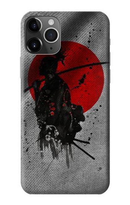 W3517 Japan Flag Samurai Hard Case and Leather Flip Case For iPhone 11 Pro Max