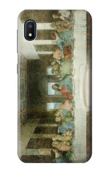 W0173 Leonardo DaVinci The Last Supper Hard Case and Leather Flip Case For Samsung Galaxy A10e