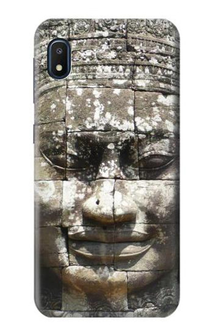 W0314 Ancient Cambodian Buddhism Hard Case and Leather Flip Case For Samsung Galaxy A10e