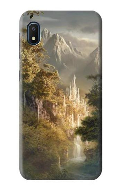 W0408 Fantasy Art Hard Case and Leather Flip Case For Samsung Galaxy A10e