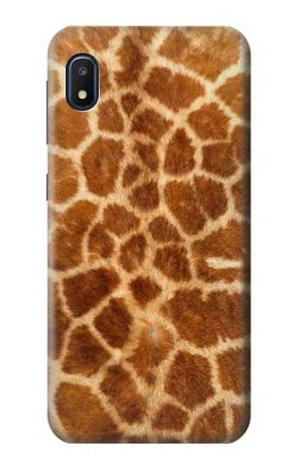 W0422 Giraffe Skin Hard Case and Leather Flip Case For Samsung Galaxy A10e