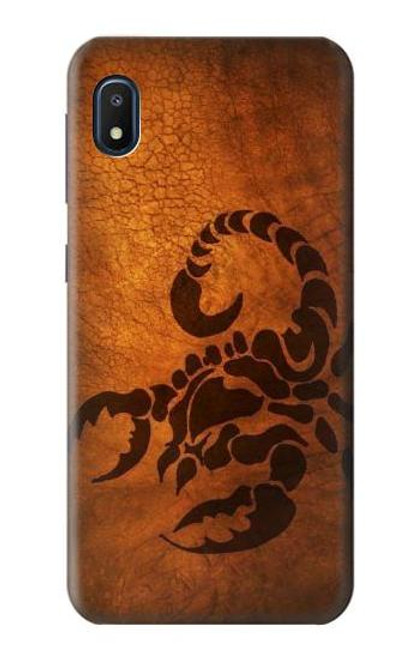 W0683 Scorpion Tattoo Hard Case and Leather Flip Case For Samsung Galaxy A10e