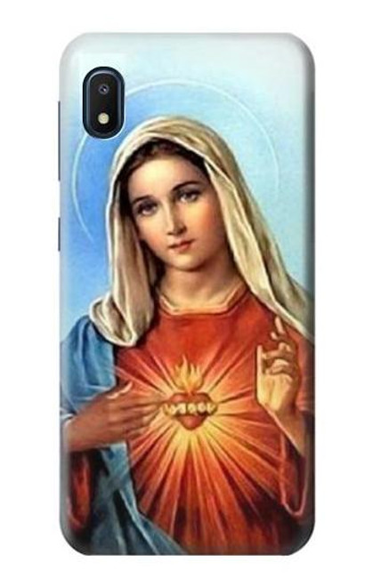 W2420 The Virgin Mary Santa Maria Hard Case and Leather Flip Case For Samsung Galaxy A10e