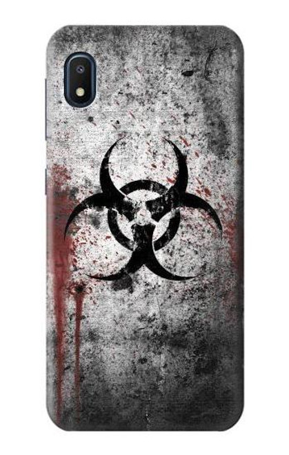 W2440 Biohazards Biological Hazard Hard Case and Leather Flip Case For Samsung Galaxy A10e