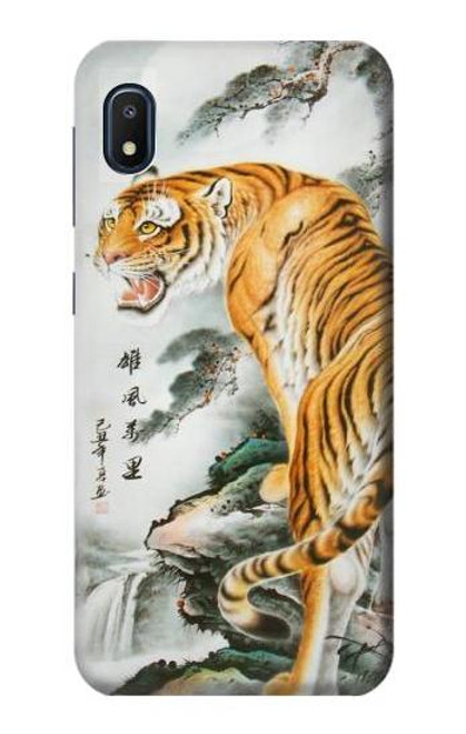 W2750 Oriental Chinese Tiger Painting Hard Case and Leather Flip Case For Samsung Galaxy A10e