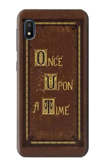 W2824 Once Upon a Time Book Cover Hard Case and Leather Flip Case For Samsung Galaxy A10e