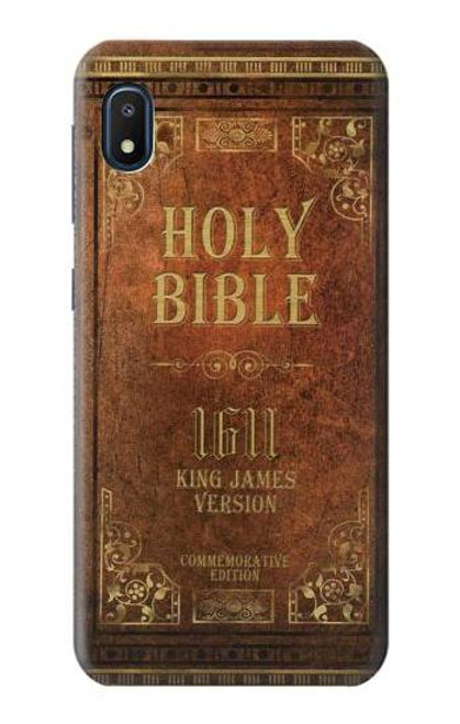 W2890 Holy Bible 1611 King James Version Hard Case and Leather Flip Case For Samsung Galaxy A10e