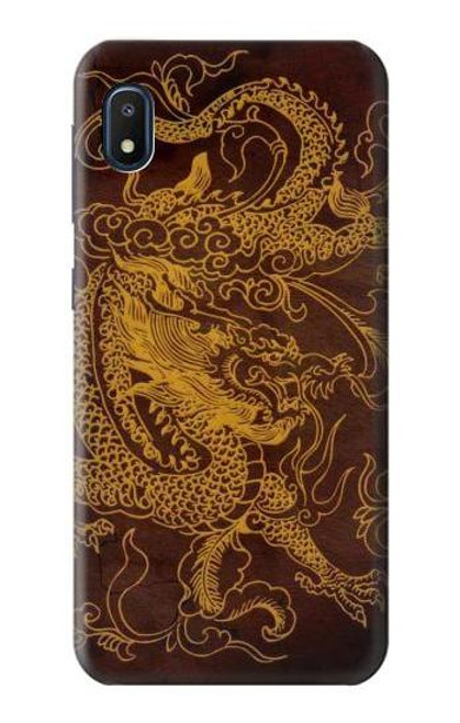 W2911 Chinese Dragon Hard Case and Leather Flip Case For Samsung Galaxy A10e