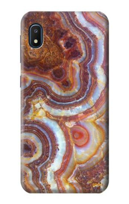 W3034 Colored Marble Texture Printed Hard Case and Leather Flip Case For Samsung Galaxy A10e