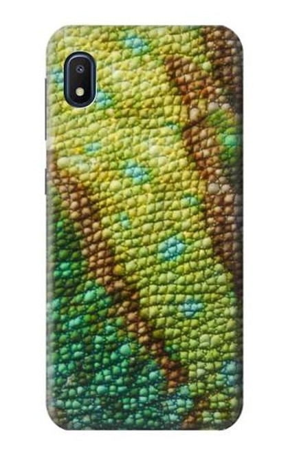 W3057 Lizard Skin Graphic Printed Hard Case and Leather Flip Case For Samsung Galaxy A10e