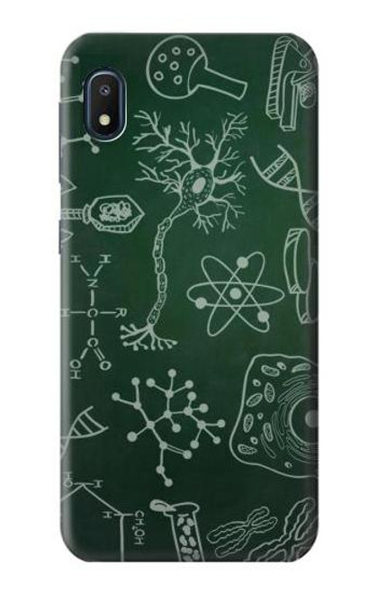 W3211 Science Green Board Hard Case and Leather Flip Case For Samsung Galaxy A10e