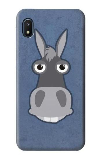 W3271 Donkey Cartoon Hard Case and Leather Flip Case For Samsung Galaxy A10e