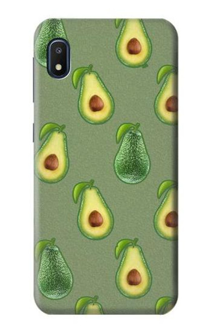 W3285 Avocado Fruit Pattern Hard Case and Leather Flip Case For Samsung Galaxy A10e