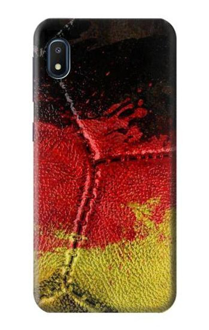 W3303 Germany Flag Vintage Football Graphic Hard Case and Leather Flip Case For Samsung Galaxy A10e