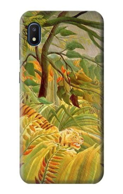 W3344 Henri Rousseau Tiger in a Tropical Storm Hard Case and Leather Flip Case For Samsung Galaxy A10e