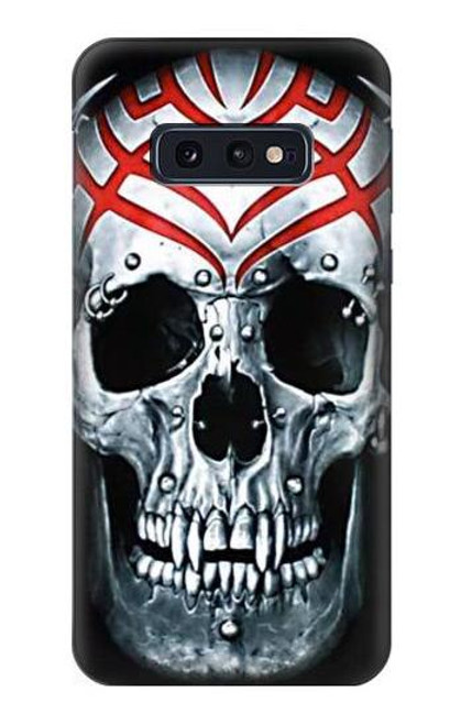 W0223 Vampire Skull Tattoo Hard Case and Leather Flip Case For Samsung Galaxy S10e