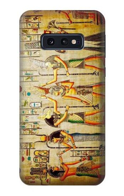 W0272 Egypt Wall Art Hard Case and Leather Flip Case For Samsung Galaxy S10e