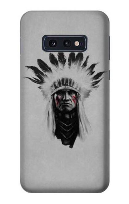 W0451 Indian Chief Hard Case and Leather Flip Case For Samsung Galaxy S10e