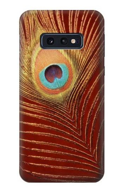W0512 Peacock Hard Case and Leather Flip Case For Samsung Galaxy S10e