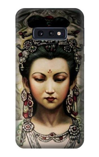 W0681 Guan Yin Hard Case and Leather Flip Case For Samsung Galaxy S10e