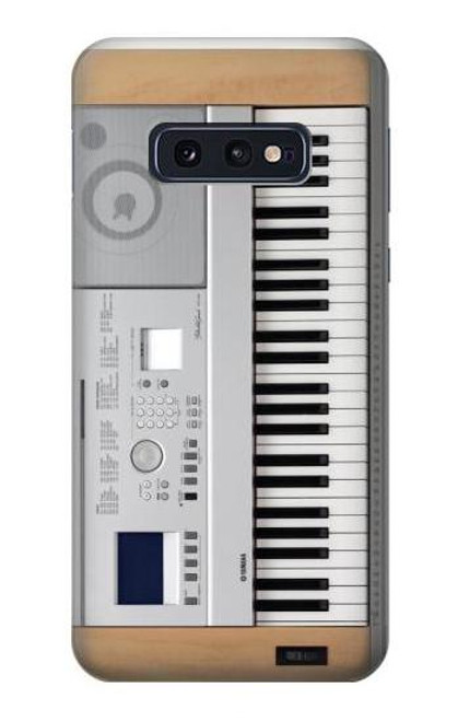 W0891 Keyboard Digital Piano Hard Case and Leather Flip Case For Samsung Galaxy S10e