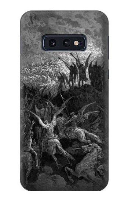 W1026 Gustave Dore Paradise Lost Hard Case and Leather Flip Case For Samsung Galaxy S10e