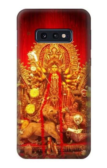 W1030 Hindu God Durga Puja Hard Case and Leather Flip Case For Samsung Galaxy S10e