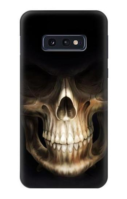 W1107 Skull Face Grim Reaper Hard Case and Leather Flip Case For Samsung Galaxy S10e