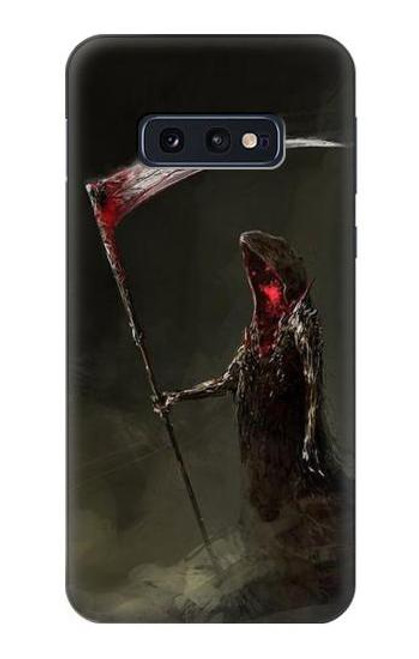 W1319 Grim Reaper Death Scythe Hard Case and Leather Flip Case For Samsung Galaxy S10e