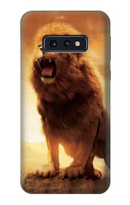 W1957 Lion Aslan Hard Case and Leather Flip Case For Samsung Galaxy S10e