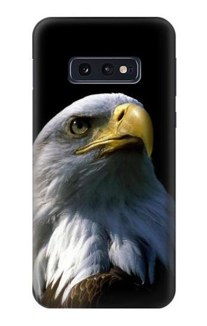 W2046 Bald Eagle Hard Case and Leather Flip Case For Samsung Galaxy S10e