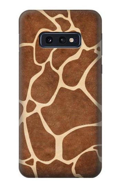 W2326 Giraffe Skin Hard Case and Leather Flip Case For Samsung Galaxy S10e