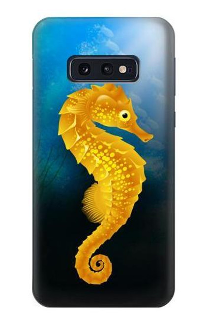 W2444 Seahorse Underwater World Hard Case and Leather Flip Case For Samsung Galaxy S10e