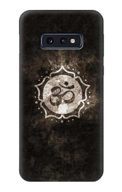 W2902 Yoga Namaste Om Symbol Hard Case and Leather Flip Case For Samsung Galaxy S10e