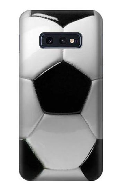 W2964 Football Soccer Ball Hard Case and Leather Flip Case For Samsung Galaxy S10e