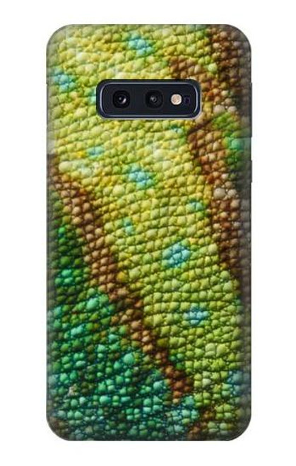 W3057 Lizard Skin Graphic Printed Hard Case and Leather Flip Case For Samsung Galaxy S10e