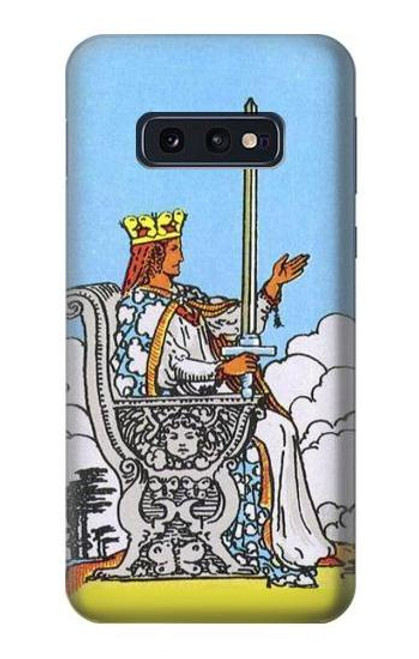 W3068 Tarot Card Queen of Swords Hard Case and Leather Flip Case For Samsung Galaxy S10e