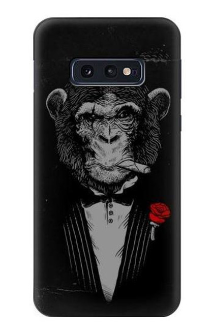 W3167 Funny Monkey God Father Hard Case and Leather Flip Case For Samsung Galaxy S10e