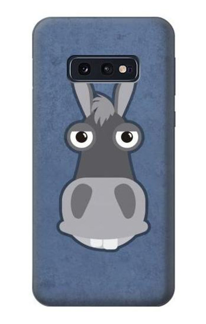 W3271 Donkey Cartoon Hard Case and Leather Flip Case For Samsung Galaxy S10e