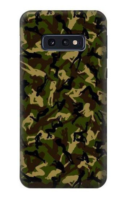 W3356 Sexy Girls Camo Camouflage Hard Case and Leather Flip Case For Samsung Galaxy S10e