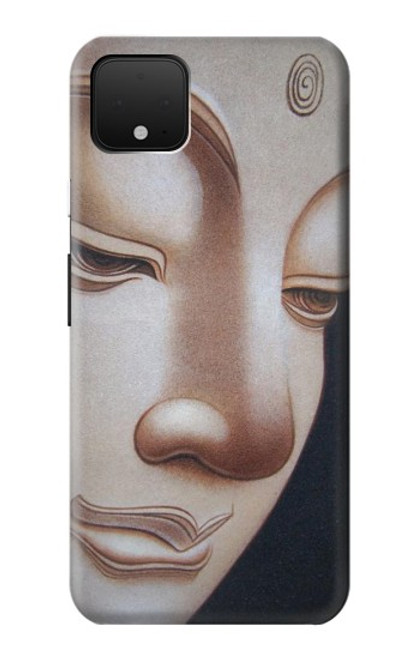 W1255 Buddha Face Hard Case and Leather Flip Case For Google Pixel 4