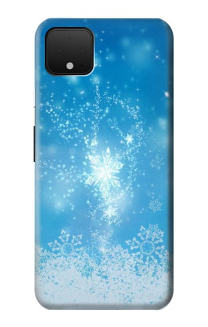 W2923 Frozen Snow Spell Magic Hard Case and Leather Flip Case For Google Pixel 4